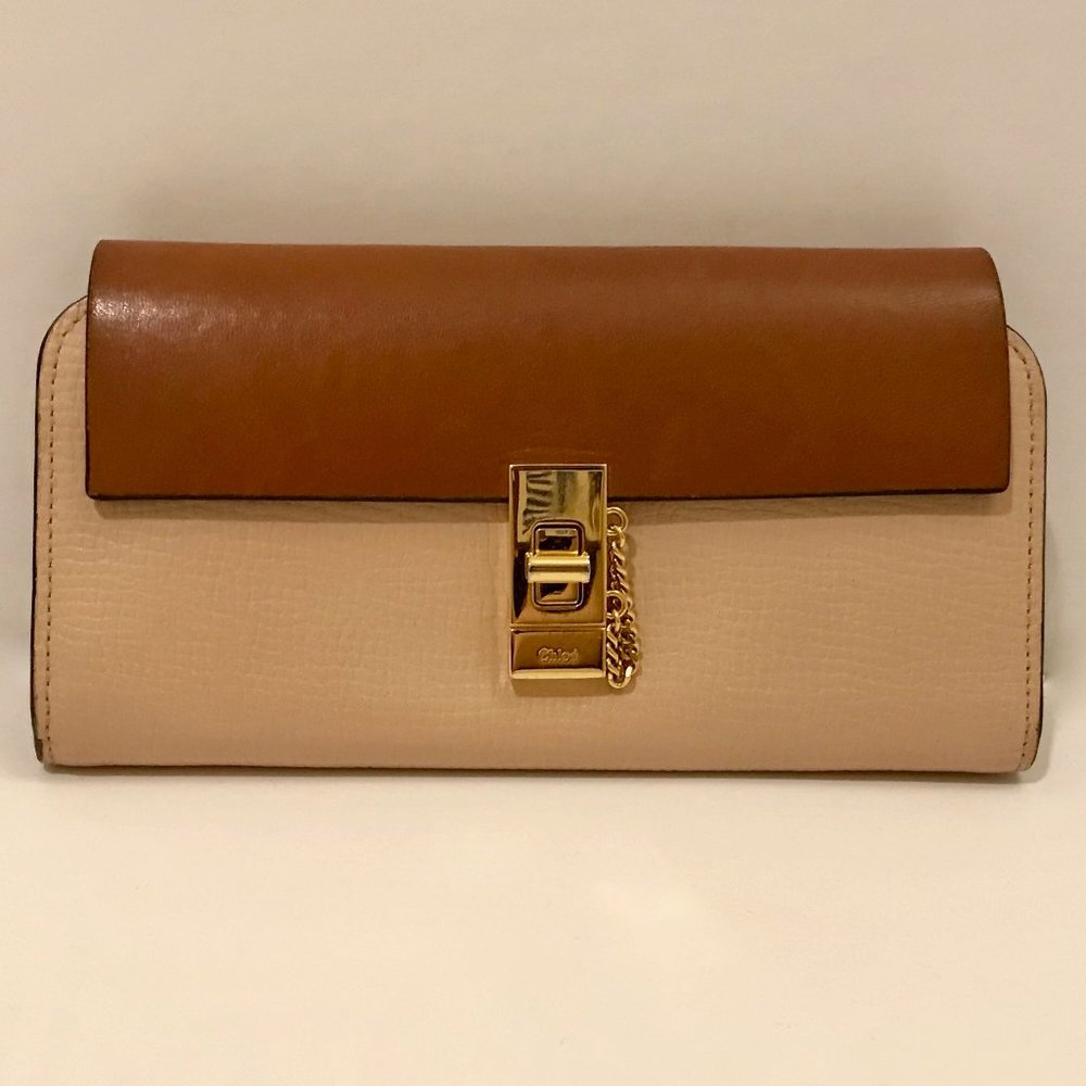 Chloe Drew Clasp Wallet
